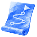 Roadmap scroll mark